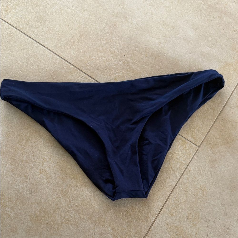Navy Blue Bikini Bottoms BRAND NEW No Tags - Swimwear - Womens Medium